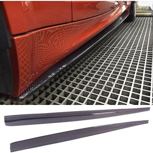 V-Z Style Carbon fiber Side skirts Fit For BMW E82 1M