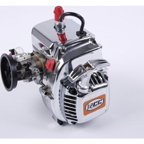 1/5 scale rc baja parts Rovan parts 32cc engine spare parts 32cc chrome motor with Walbro carb.1107,NGK plug spark