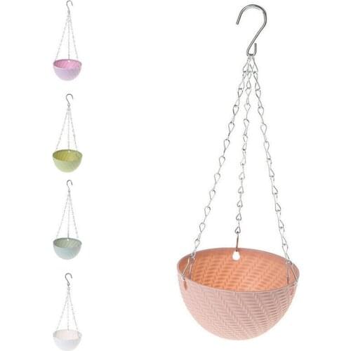 Flowerpot Plant Hanging Baskets Holder Macrame Plant Hanger Indoor Wall Hanging Planter Decoration Countyard Garden