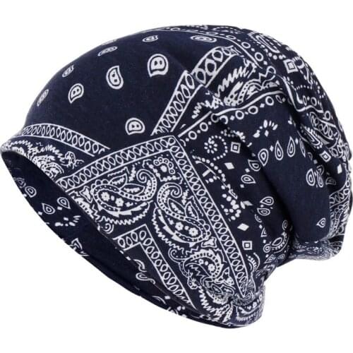 Unisex Cotton Soft Slouchy Beanie Neck Gaiter Stretchy Headwear Autumn Solid Color Skullies Spring Casual Turban Fashion Hat