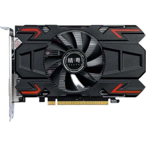Original Brand RX550 4GB GDDR5 128bit HDMI DisplayPort DVI-D 512SPs Desktop Game Graphic Cards