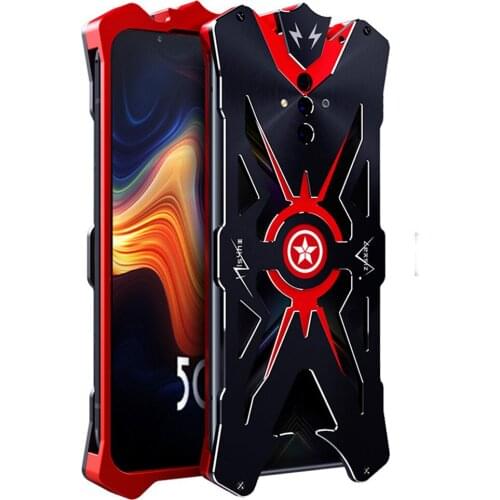 Smartphone Shockproof Heavy Duty Armor Metal Phone Case For Nubia Play Phone Anti-fall Protective Shell