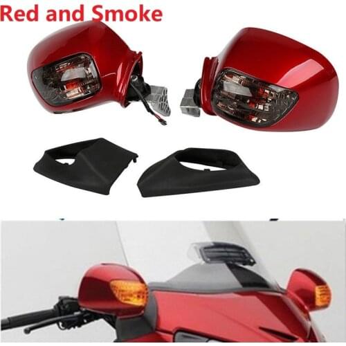 Motorcycle Mirror Turn Signal For Honda Goldwing Gold wing 1800 GL1800 2001-2011 2010
