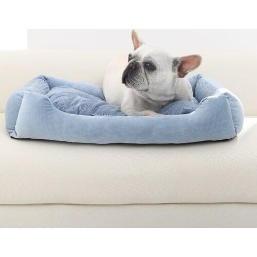 Pet Supplies Medium and Large Dog Pet Kennel Golden Retriever Dog Beds for Small Large Dogs Cotton Dog Mat Supplies