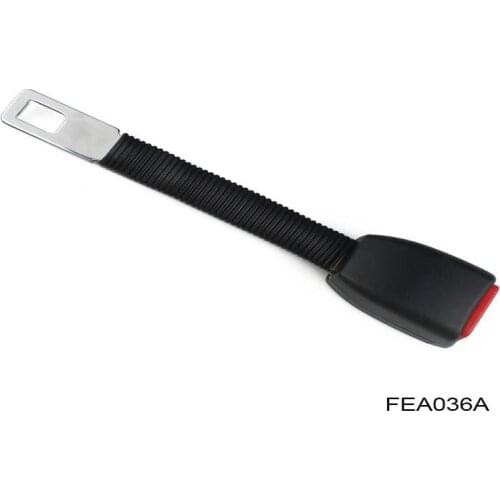 Hot Sale Car Seat Belt Extender Seatbelt Extention Safe Belt Extender Black Type B (Tongue 25mm) FEA036A