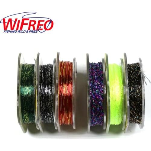 Wifreo 50m/spool Rod Building Wrapping Thread / Line Metallic Bright Flash Line for Rod Repairing Guide Fixing Threads Device