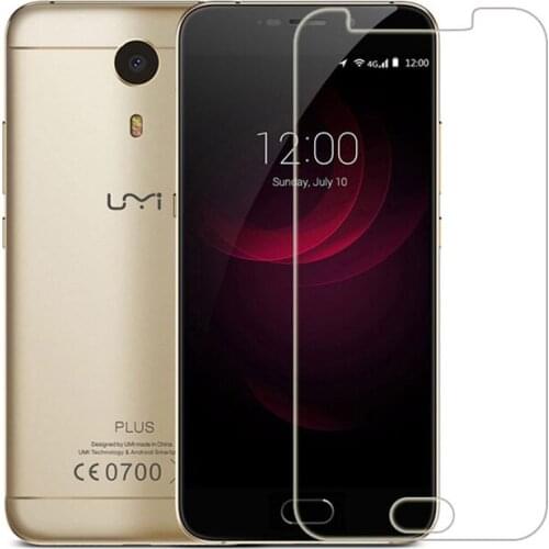 For UMI Plus Tempered Glass Cover Scratch Proof 9H 2.5D Screen Protector Film For UMI Plus Mobile Phone Guard