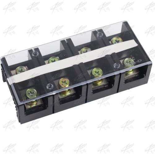1PCS TC-3004 TC3004 300A 4P Fixed Terminal Double Row Screw Terminal Block Terminal Connector Cable Header Copper