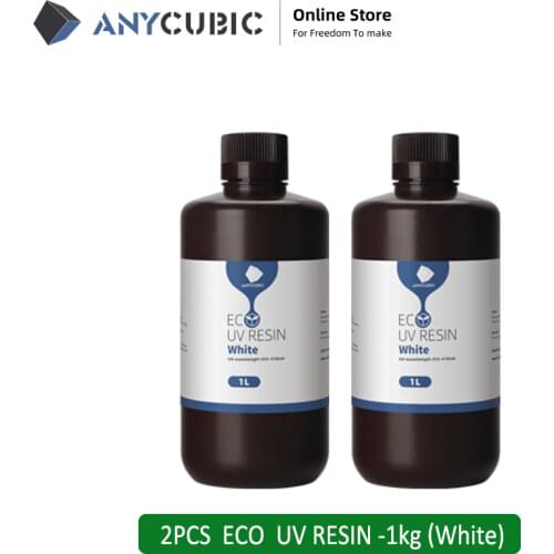 2 pieces/lot ANYCUBIC Plant-based 405nm UV Resin For LCD SLA 3D Printer Photon S UV Sensitive Resin 3D Printing Materials