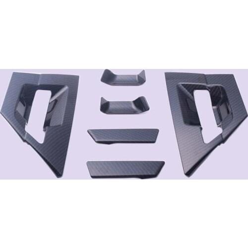 2018 Mirror Chrome/ Carbon Fiber Style Car Back Door Handle Bowl Trim Car-covers For Toyota C-HR CHR 2017 2018 Car Styling