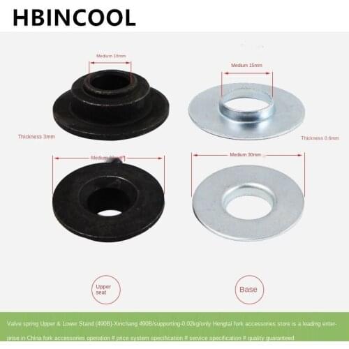 For forklift truck accessories forklift valve spring upper and lower seat for (490B) Xinchang 490B OEM package (matching)