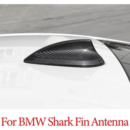 Real Carbon Fiber Shark Fin Antenna Cover For BMW F48F22F30F34 F80 F87 F32 F82 G01 G11 G20 G28 G30 E60E90E84F25E70 F10F01F15 F16