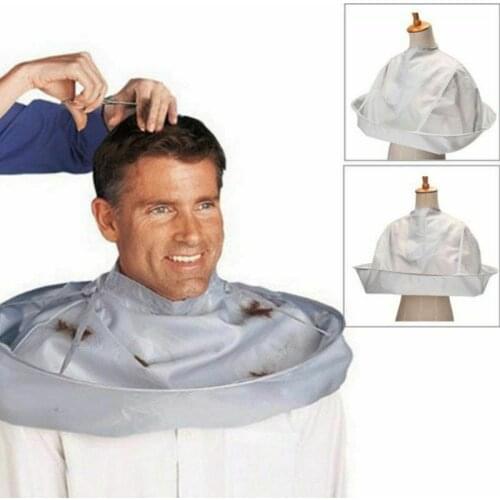 DIY Hair Cutting Cloak Umbrella Cape Cutting Cloak Wrap Hair Shave Apron Hair Barber Gown Cover Household Cleaning Protecter