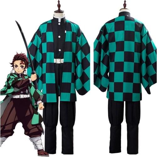 Demon Slayer: Kimetsu no YaibaTanjirou/Tanjiro Kamado Costume Cosplay Outfit