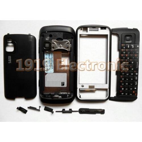 New Full Complete Mobile Phone Housing Cover Case with English Keypad For Nokia c6-00 c6 c600 + Tools
