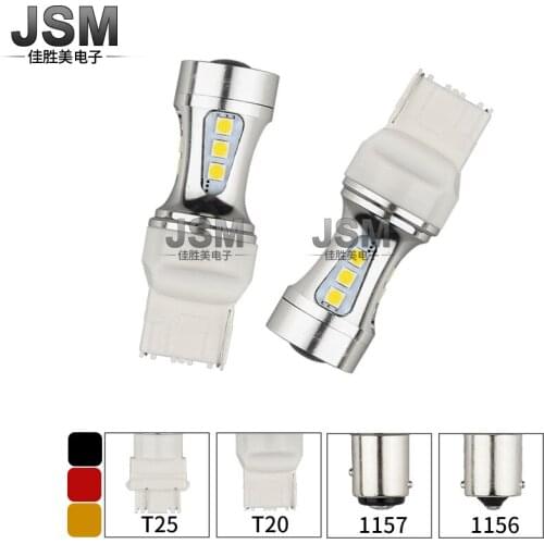 New LED Brake Light 1156 1157 T20 T25 3030 18smd Brake Light Reverse Turn Signal Car Accessories Led Lights for Car