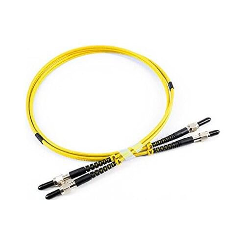 JYTTEK SMA905 to SMA905 SingleMode Duplex Fiber Optic Patch Cable