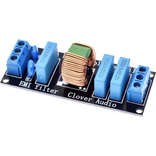 Power filter board, 4A EMI filter, sound enhancement tool, filter socket DIY KIT