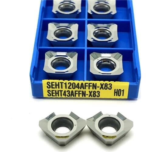 SEHT1204 AFFN X83 H01 Carbide Inserts turning Tool CNC Milling Insert Indexable tools high quality Aluminum tool turning insert