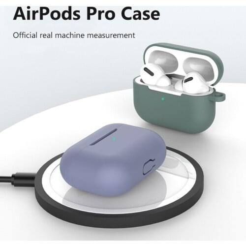 Silicone Case For Airpods Pro Case Wireless Bluetooth for apple airpods pro Case Cover Earphone Case For Air Pods pro 3
