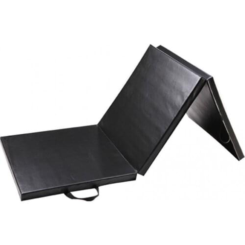 Triple Fold Gymnastic Pad Sports Pad Leather Pad Colchonetas De Yoga De Fitness Mat For Fitness Thick Yoga Mat