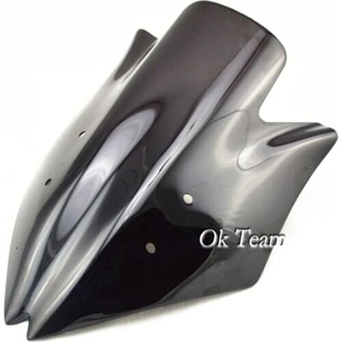 Z1000 Bubble Windshield WindScreen Fit 2007-209 Z1000 Z 1000 07 08 09 Black ABS Free shipping