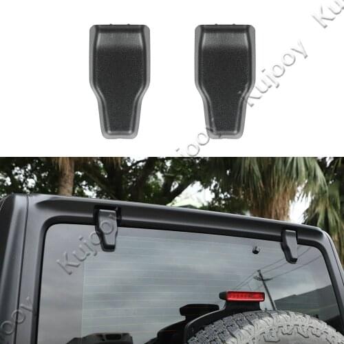 Rear Window Hinge Guard Protect Decor Trim for Jeep Wrangler JL 2018+ Car Styling Exterior Accessories