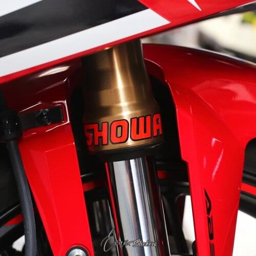 2pcs Car Styling and Decals Auto Window Motorcycle Shock Brake Absor Suspension Stickers