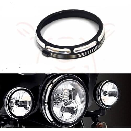 7 inch Motorcycle Headlight Bracket Mounting Ring For Harley Jeep Wrangler
