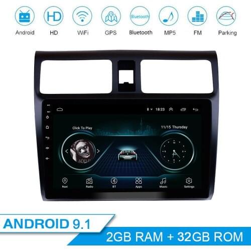 Android 10.1 2din Car Radio For Suzuki Swift 2005-2010 Car Stereo Autoradio Multimedia Player GPS Navigation WIFI Head Unit
