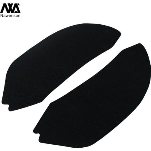Motorcycle Black Tank Sticker Gas Fuel Oil Tank Pad Protector Kit for Ducati 899 Panigale/1199 Panigale/1299 Panigale 13-16