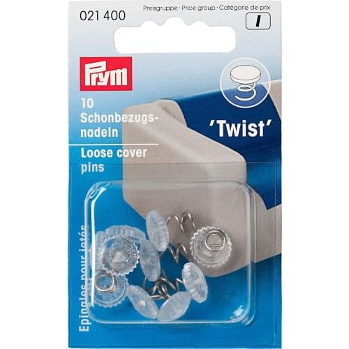 Germany Prym button screw needle chair cover 021400, Loose cover pins, manual diy, plastic
