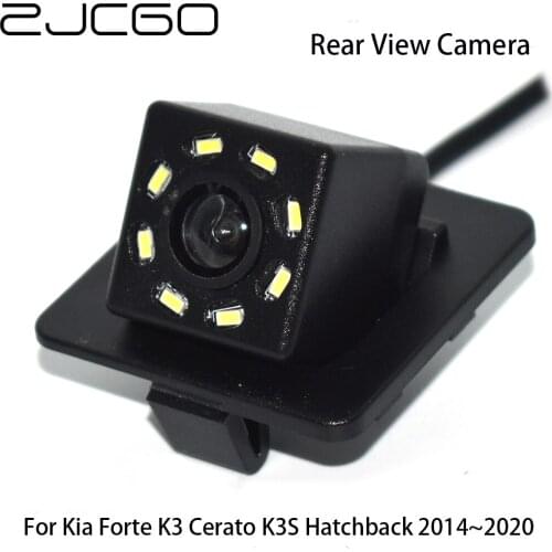 ZJCGO CCD Car Rear View Reverse Back Up Parking Night Vision Waterproof Camera for Kia Forte K3 Cerato K3S Hatchback 2014~2020