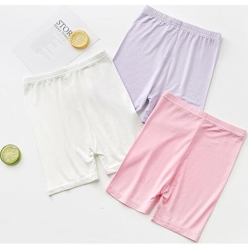 Summer Girls short leggings Kids Soft Safety Underwear Children Bike Shorts