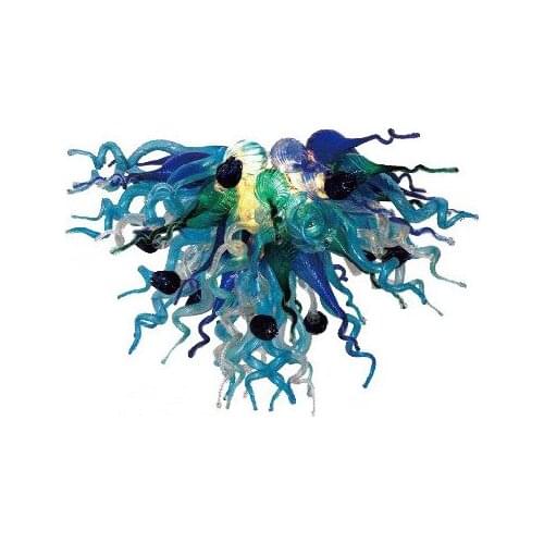 Home Decoration Handmade Blown Glass Links Chandelier