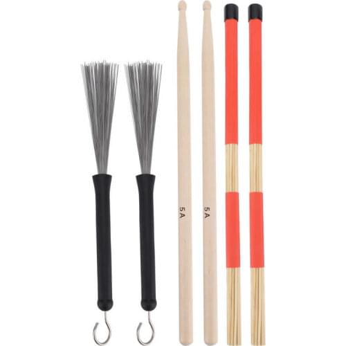 Sticks Set Stick Brush Sticks Double Guide Rod for Jazz for Classic Music