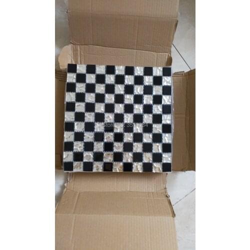Glass mosaic wall tile 1box 11 pieces Glass Mosaic Tile 12 x 12" Sheet BackSplash/Shower/Art Mesh Mount
