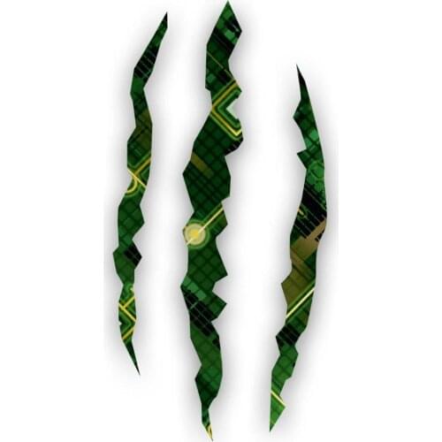 Tear Film Elektric Monster Reflector Sticker Plane Extreme