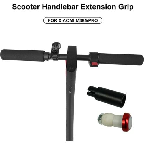 Durable Release Electric Scooter Handlebar for Xiaomi M365/pro Extension Grip with Lamp Sponge Handlebar scooter parts tools