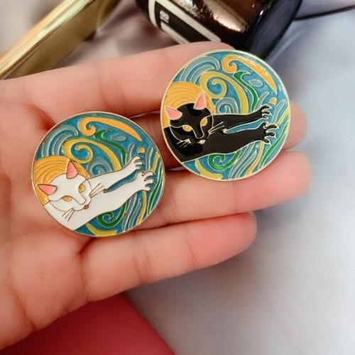 Shmik Brooches With Cats For Clothes