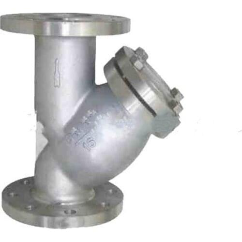 Stainless Steel Y Type Strainer Pump Filter for Water Oil Gas Strainer Pipe Fitting Y Filter Strainer Fittings DN15-50