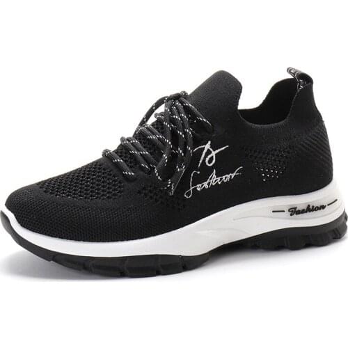 Tenis Feminino Woman Tennis Shoes 2021 Leather White Ladies Light Sports Female Sneakers Breathable Flats Outdoor Walking Shoes
