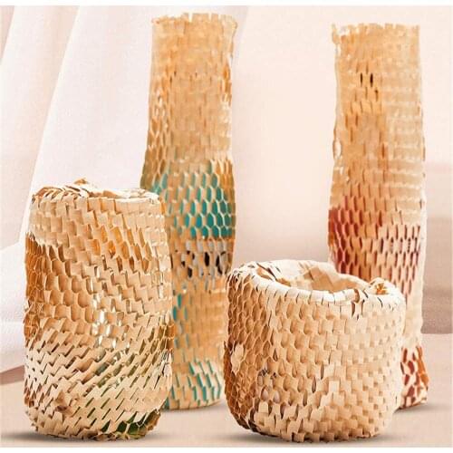 2021NEW Wrapping Paper Roll Kraft Business Craft Gift Flower Vintage Vellum Brown Raw Tissue For Arte Packaging Florist Supplies