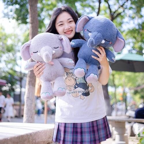 28-65cm Kawaii Rabbit Elephant Bear Plush Toys Nice Cute Doll Stuffed Soft Animals Pillow For Girls Kids Boys Friends Gifts