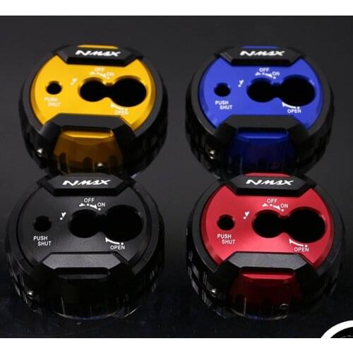 For YAMAHA NMAX 155 N-MAX155 N-MAX 155 2015-2016 Motorcycle Accessories CNC Aluminum SEAT LOCK COVER CAP