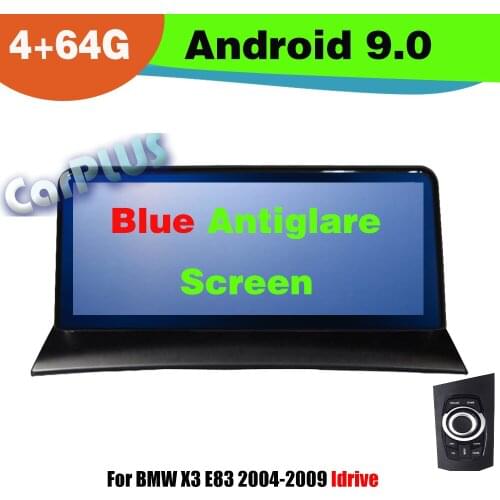 8 core Android 9.0 4+64G car dvd player cars multimedia player auto audio for BMW X3/E83 2004-2009 idrive gps radio