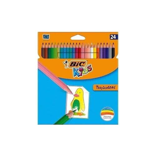 Bic Kids Tropicolors2 Dry Paint Pen 24 PCs COCO