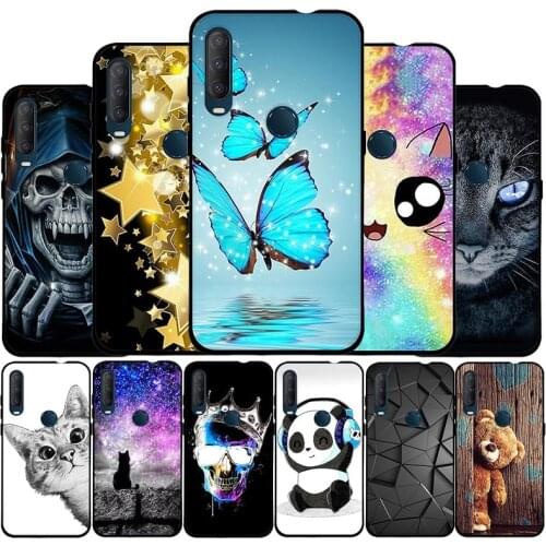 For ALCATEL 1SE 2020 Case Phone Cover Soft Silicone Back Case for Alcatel 1SE 2020 1 SE 5030F 5030U Cases Cute Shockproof Covers