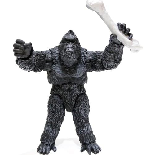 Godzilla VS King Kong Figure Figurine Orangutan Monkey Movie Toys Doll 7-inch PVC Movable Animal Toy Figma Birthday Gift