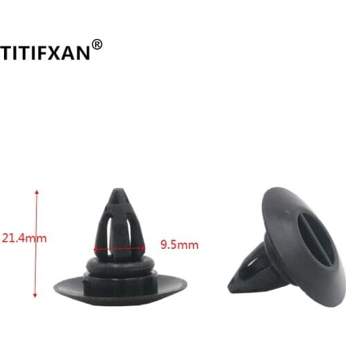 15PCS Auto foot pedal under skirt plank threshold sill floor carpet rug fastener clips for BMW X1 X3 X5 X6 Z4